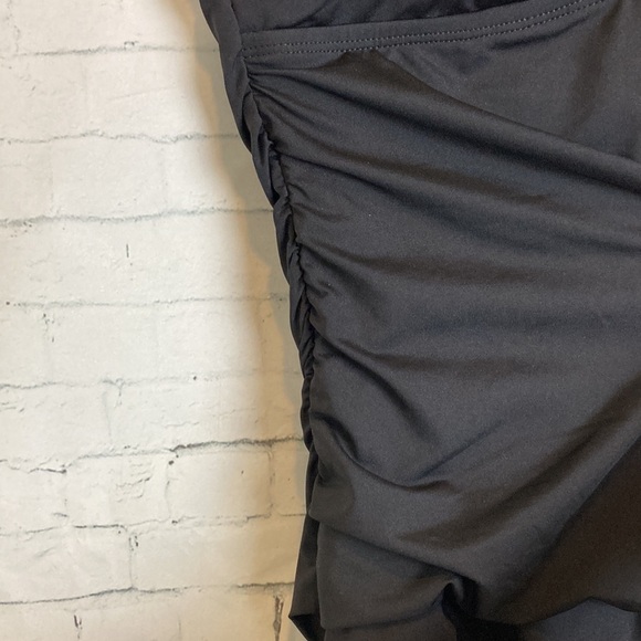 Jantzen Classics NWT One Piece Cut Out Swimsuit Tummy Control Removable Strap 10 - Picture 10 of 15